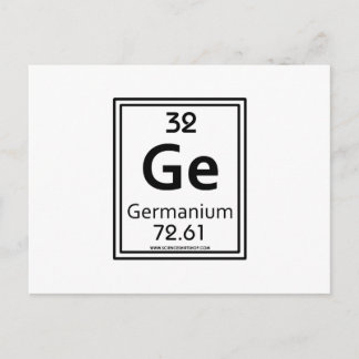 32 Germanium Postkarte