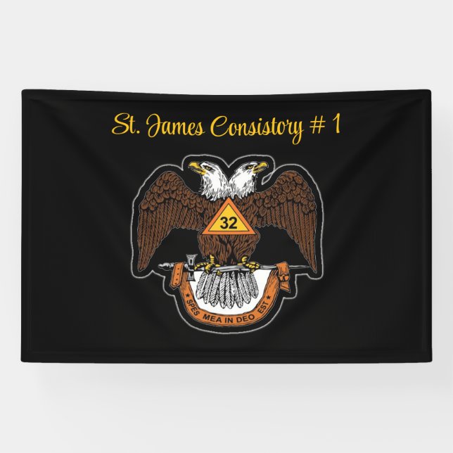 32 Grad Freemason Banner (Horizontal)