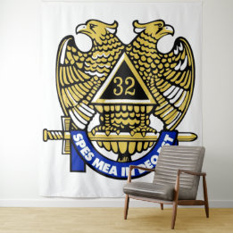 32 Grad Mason Tapestry Wandteppich