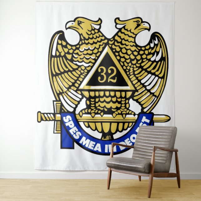 32 Grad Mason Tapestry Wandteppich (Beispiel)