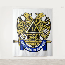 32 Grad Mason Tapestry Wandteppich