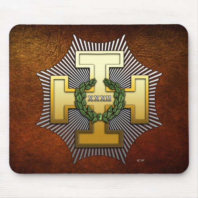 32. Grad: Master of the Royal Secret Mousepad (Vorne)