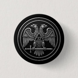 32. Grad Schottischer Ritus Doppeladler Button