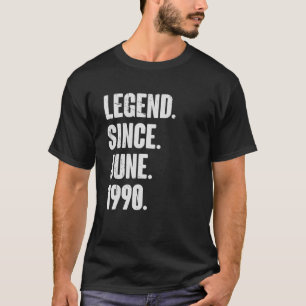 32 Jahre alt 32. Geburtstag seit Juni 1990 T-Shirt