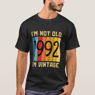 32 Jahre alt bin ich nicht alt ich bin Vintage 199 T-Shirt