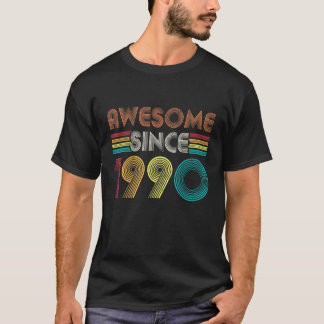32 Jahre alt Vintag Phantastisch seit 1990 Retro 3 T-Shirt