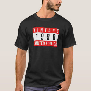 32 Jahre alt Vintage 1990 32. Geburtstag 4 T-Shirt