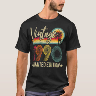 32 Jahre alt Vintage 1990 32. Geburtstag T-Shirt
