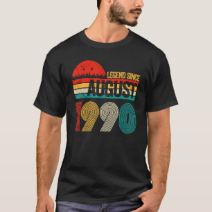 32 Jahre alte Legende seit August 1990. Geburtstag T-Shirt
