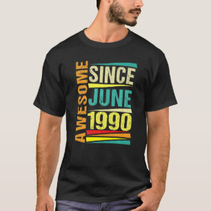 32 Jahre alte Legende seit Juni 1990 32. Geburtsta T-Shirt