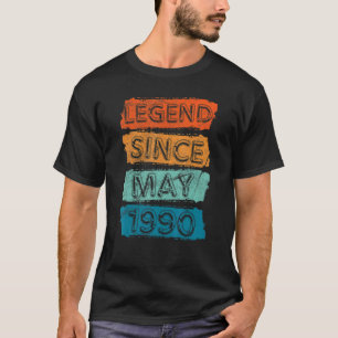32 Jahre alte Legende seit Mai 1990 32. Geburtstag T-Shirt