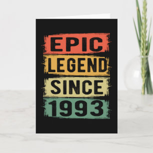 32-jähriges Epic Legend 32. Geburtstagsgeschenk Karte