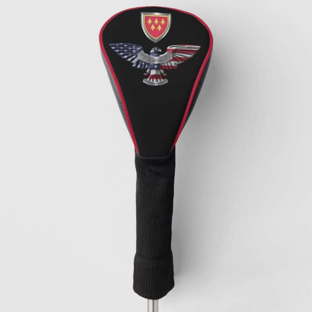 32. Luftverteidigungskommandant Golf Headcover (Vorderseite)