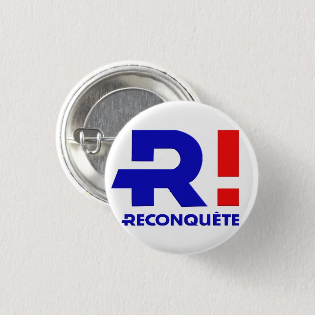 32-mm-Badge, Reerquist Party Button (Vorne & Hinten)