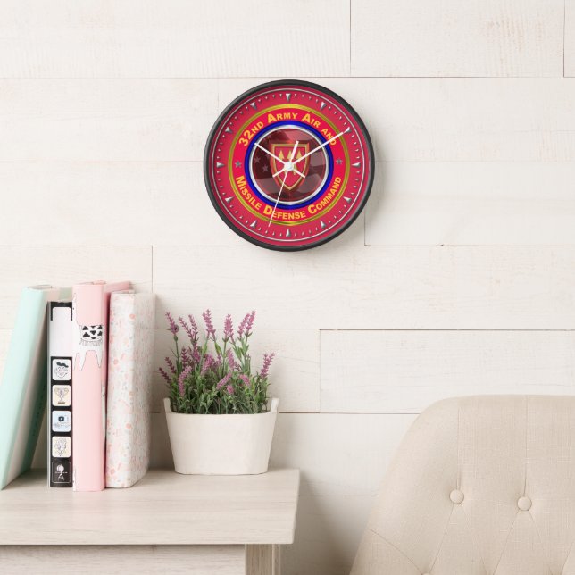 32D Army Air and Missile Defense Command  Uhr (Lesesaal)