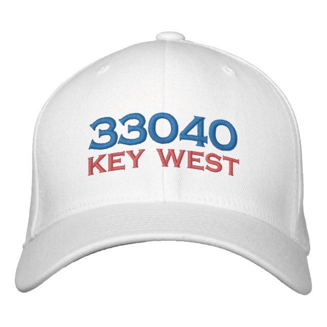 33040 HAT KEY WEST FLORIDA CAP BESTICKTE BASEBALLKAPPE (Vorderseite)