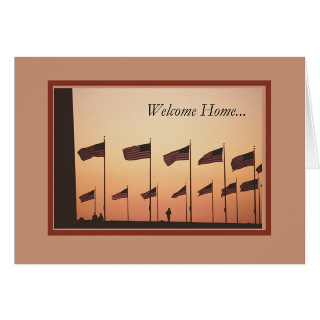 3305 Welcome Zuhause Soldier (Vorderseite (Horizontal))