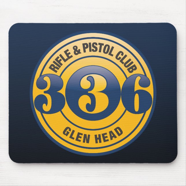 336 Farblogo-Mausunterlage Mousepad (Vorne)