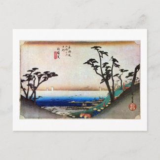 33. 白 須 宿, 広 重 POSTKARTE