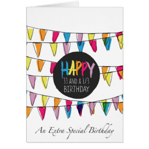 33 1/3 mit dem Kopfe stoßende Flaggen