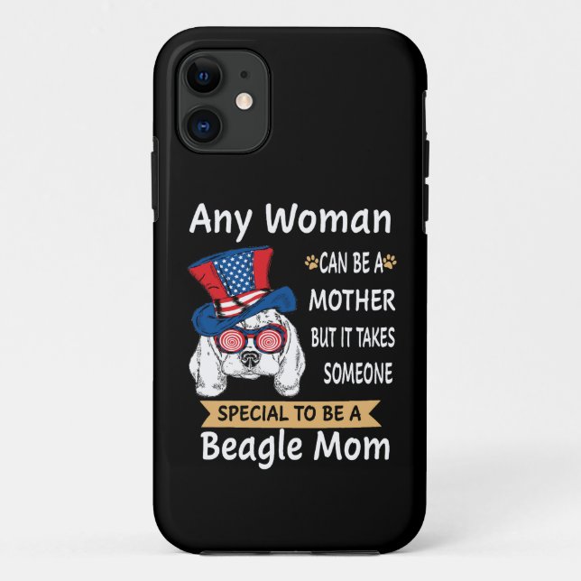 33 Besondere Mama als Beagle Case-Mate iPhone Hülle (Rückseite)