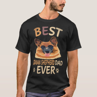 33 Bester Deutscher Schäferhund Papa jemals Deutsc T-Shirt