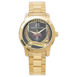 33 Degree Years of Services Armbanduhr