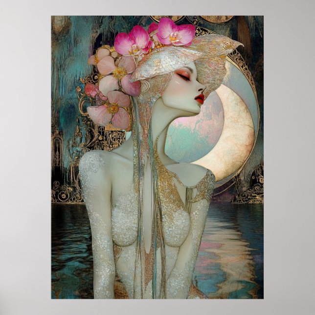 *~* 33 FD2 Nouveau Fantasy Ethereal Dreamlike Poster (Vorne)