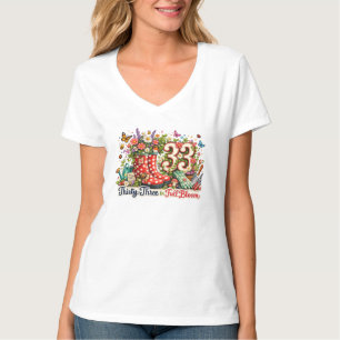 33. Geburtstags-Gartenliebhaber-T-Shirt T-Shirt