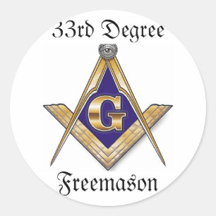 33. Grad Freemason Sticker