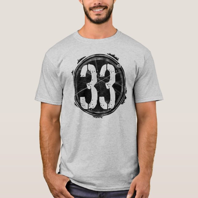 33 Grad-Klassiker T-Shirt (Vorderseite)