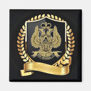 33 Grad Mason Magnet