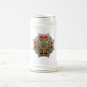 33. Grad: Souveräner großartiger Oberinspektor Bierglas