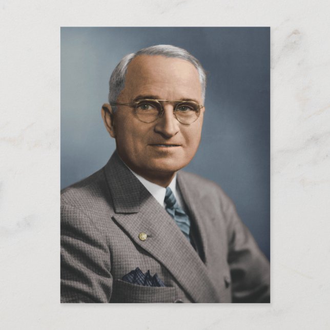 33 Harry S. Truman Postkarte (Vorderseite)