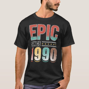33 Jahre alt 33. Geburtstag Epic Seit 1990 T-Shirt