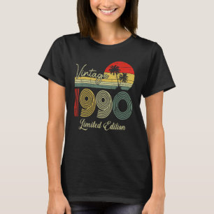 33 Jahre alte Vintage 1990 33. Geburtstag 1 T-Shirt
