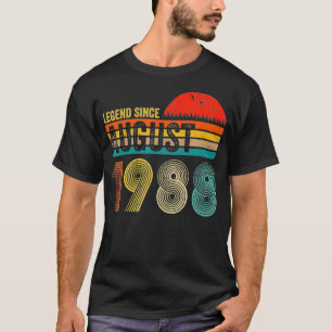 33 Jahre alter Retro Geburtstagsgeschenk Legende s T-Shirt