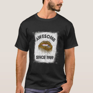 33 Jahre Phantastisch seit 1989 Leopard L T-Shirt