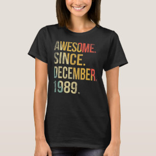 33 Jahre Phantastisch seit Dezember 1989 33. Bir T-Shirt