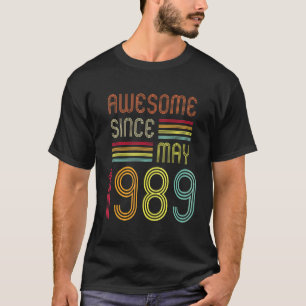 33 Jahre Phantastisch seit Mai 1989 50. Geburtstag T-Shirt