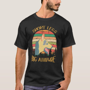 33 Kurze Beine Große Einstellung Süßer Deutscher S T-Shirt