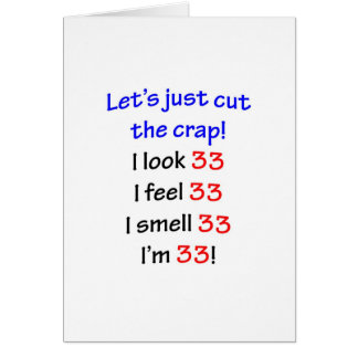 33 lassen Sie uns den Misten schneiden