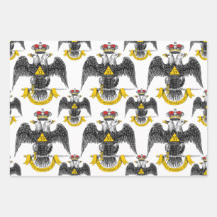 33° Schottischer Ritus Nordens Geschenkpapier Set