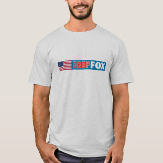 342px-American_flag_vertical_shorter, TURNOFFFO… T-Shirt