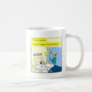 348 nicht mehr ein hypochondrischer FarbCartoon Tasse