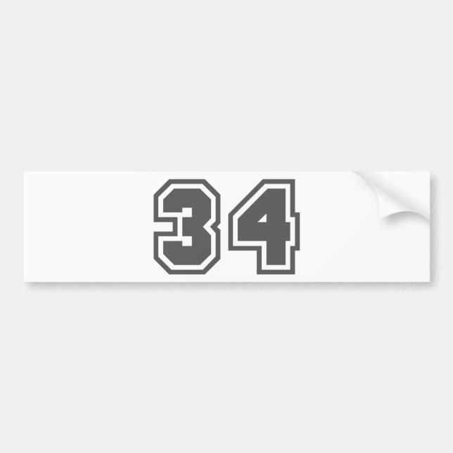 34 AUTOAUFKLEBER (Vorne)