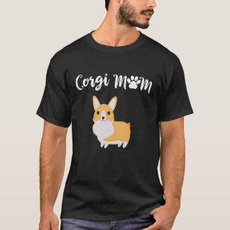 34 Corgi-Mama Corgi T-Shirt