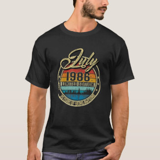 34. Geburtstag Geschenke 34 Jahre alt Retro Gebore T-Shirt