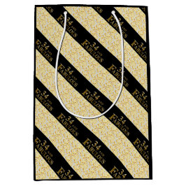 34. Geburtstag Mittlere Geschenktüte