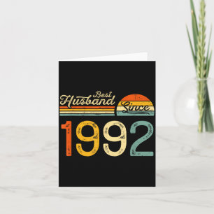 34. Hochzeitstag Ehemann Seit Design Karte